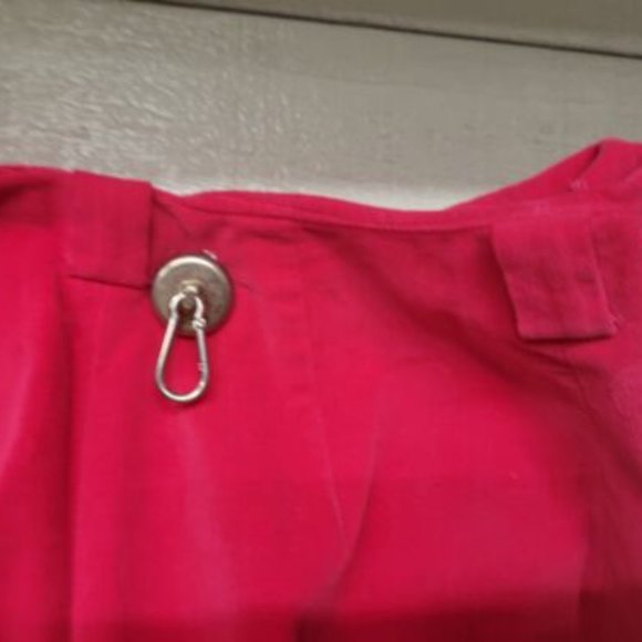 VINTAGE BILL ATKINSON GLEN OF MICHIGAN HOT PINK VELVET PANTS - Picture 6 of 10